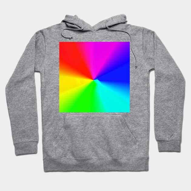 multicolored rainbow abstract texture art Hoodie by Artistic_st